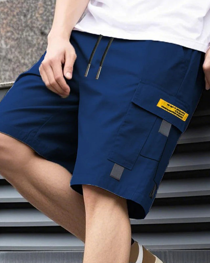 Shorts Casual Heren Cargo