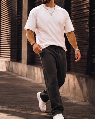 Broek Casual Heren Los Sport