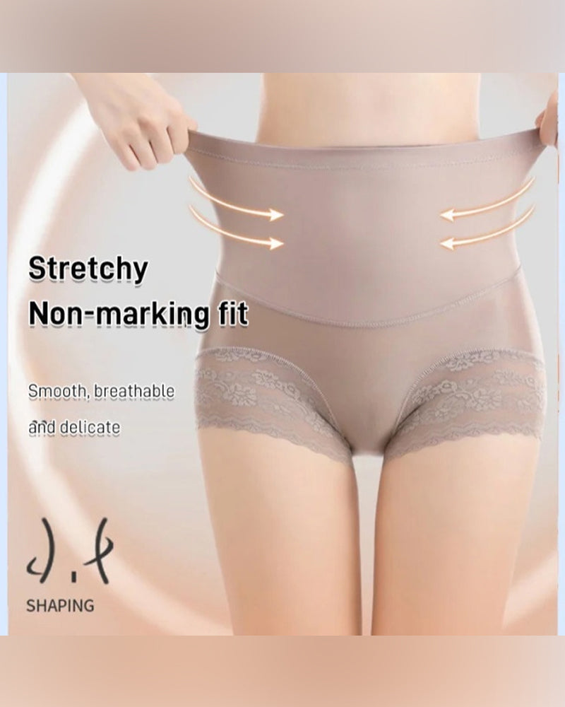Zijdezacht Hoge Taille Vormend Ondergoed