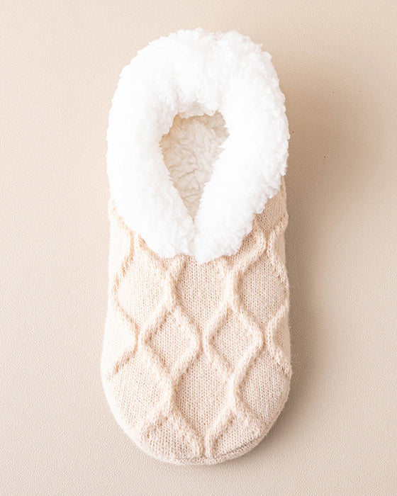 Gezellige antislip thermische vloersokken