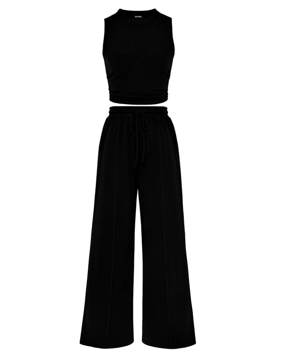 Set Vest En Broek Met Elastische Taille