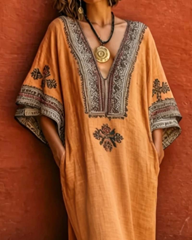 Jurk Bohemien Los Casual