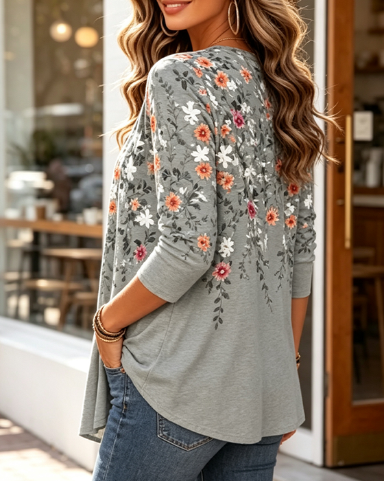 Blouse Casual Lange Mouwen