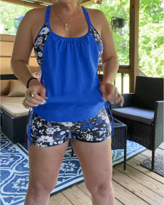 Zwempak Gedrukt Bretels Boxer