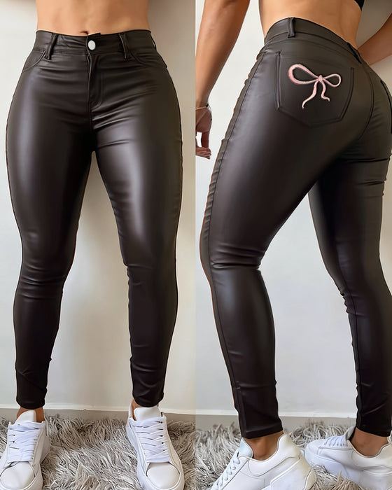 Legging Zwart Modieus Stretch