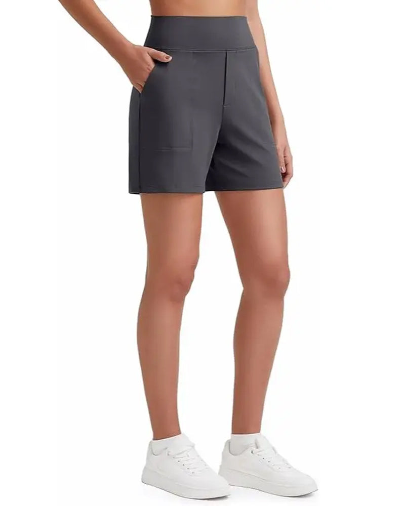 Shorts Hoge Taille Sportief Hardlopen