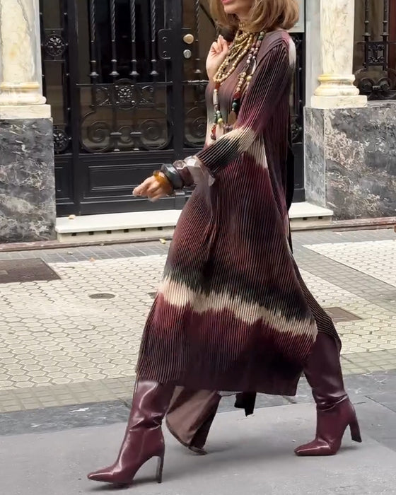 Jurk Modieus Verloop Plooien