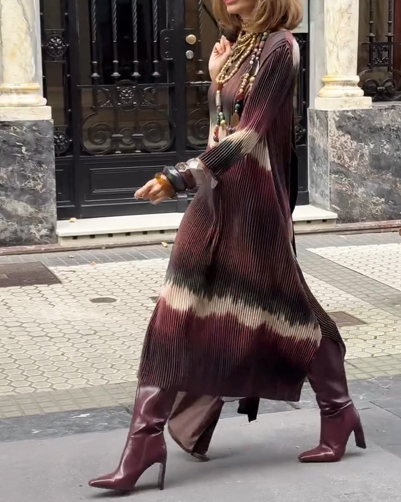 Jurk Modieus Verloop Plooien