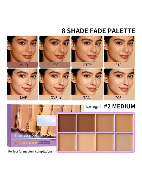 8-Kleuren Concealer Palet
