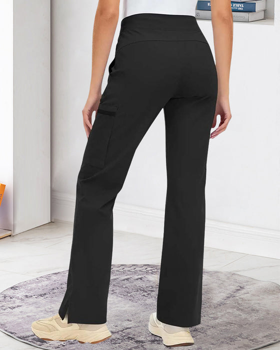 Broek Dubbele Zak Slim Stropdas Casual