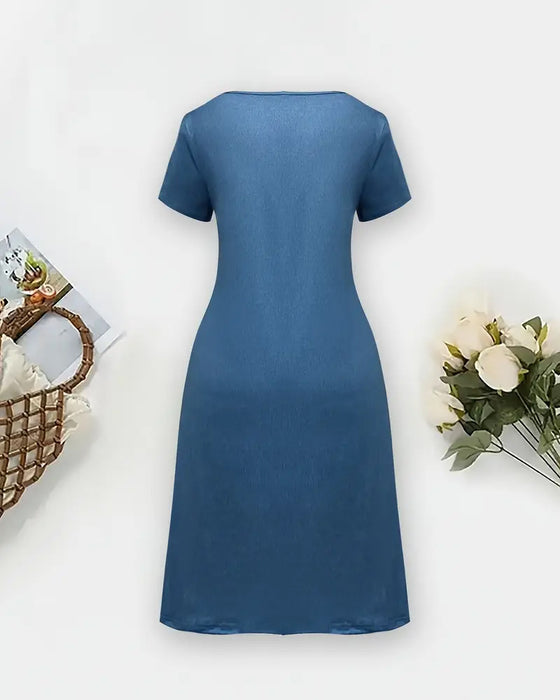 Jurk 3D-print Temperament Forens