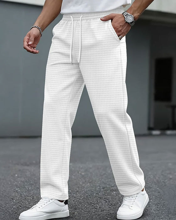 Broek Effen Heren Sweatshirt