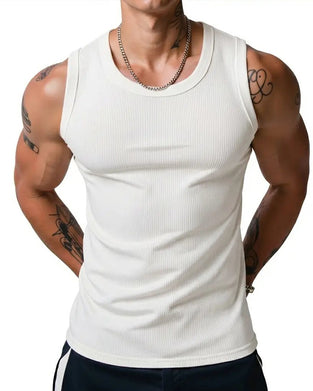 Tanktop Heren Geribbeld Racerback
