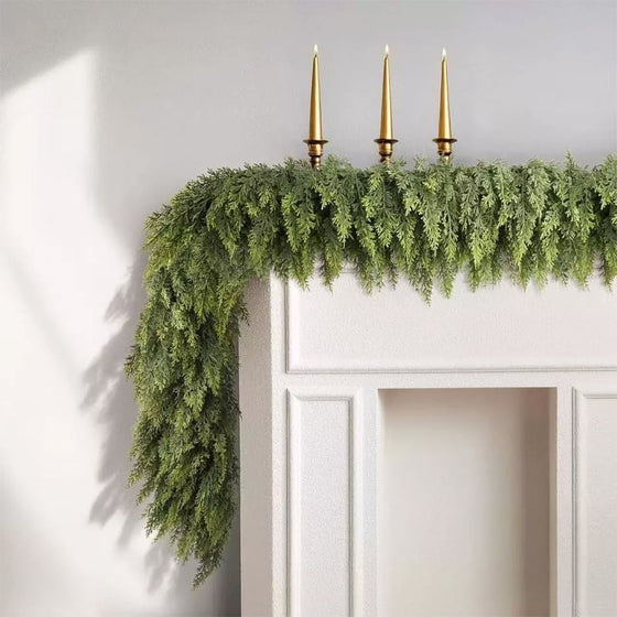 Rotan Kunstmatige Plant Kerst