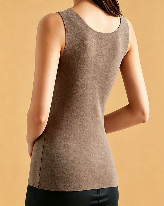 Tanktop Eenstuks Gevoerd Warm