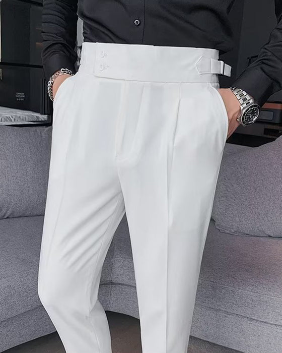 Heren Broek Zak Effen Casual Jurk