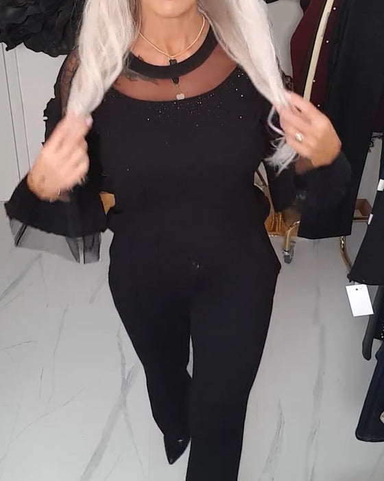 Top Klokmouw Mesh-Panelen