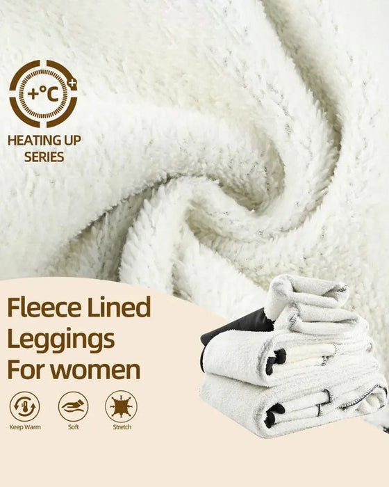 Legging Warm Hoge Taille Gezellig Gevoerd
