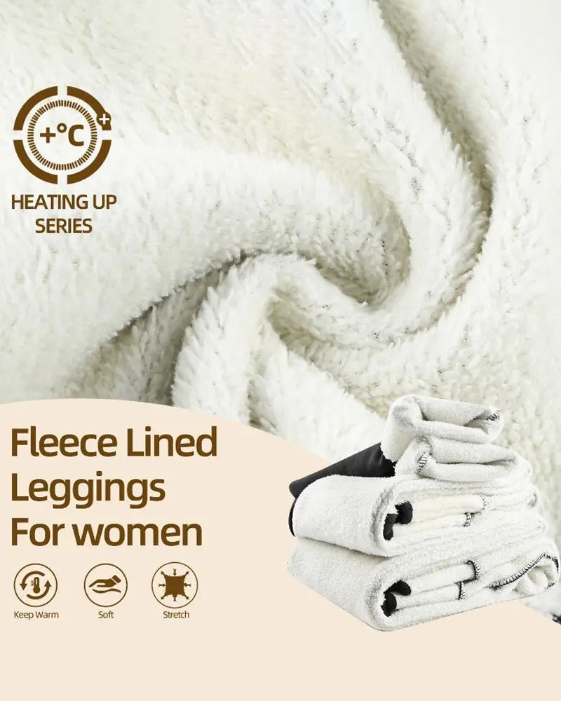 Legging Warm Hoge Taille Gezellig Gevoerd