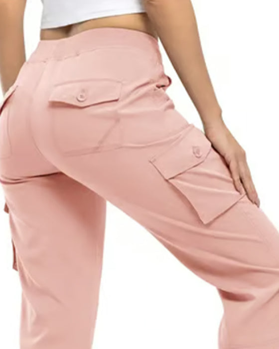 Broek Casual Cropped Multi-Zak Wandelen