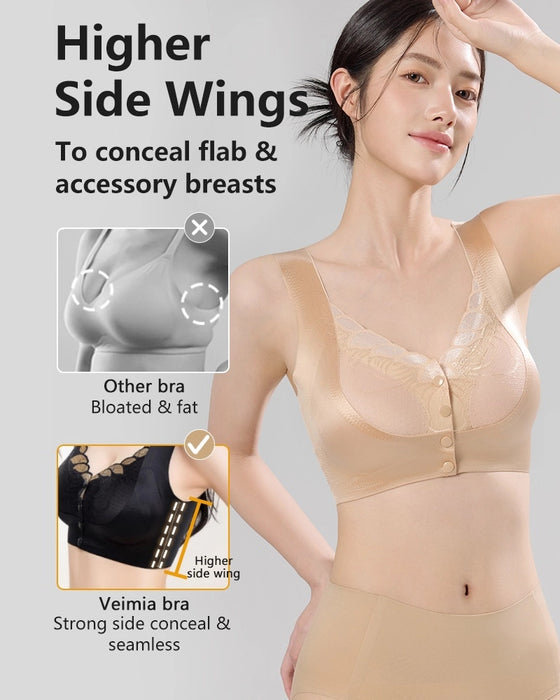 BH Voorkant Sluiting Satijn Kant