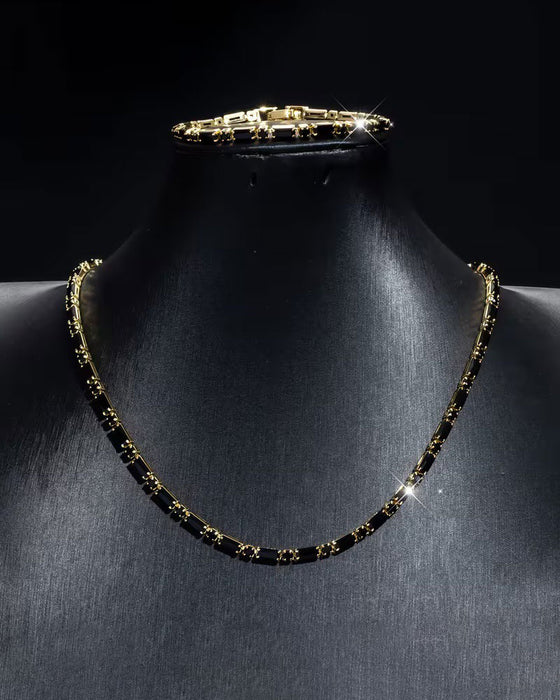 Gepersonaliseerd Verstelbaar Sprankelend Sieraden Set