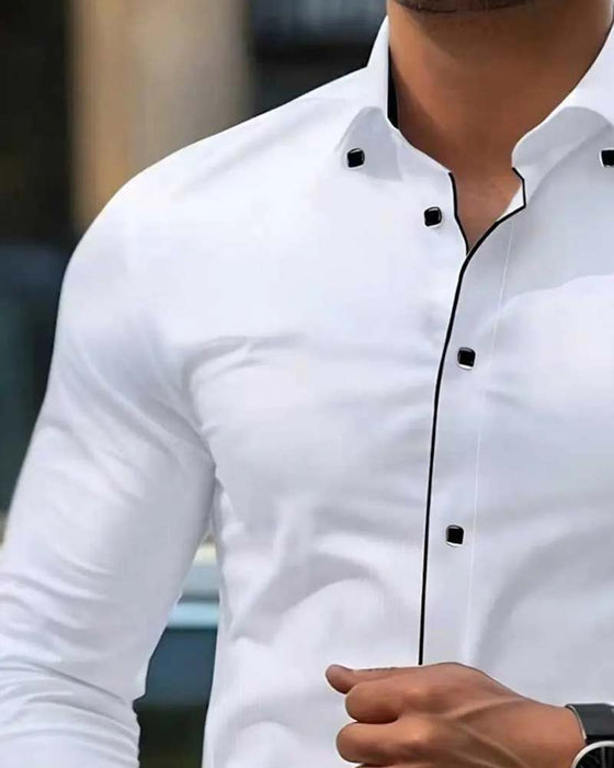 Overhemd Business Slim-Fit Lange Mouw