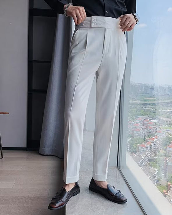 Heren Broek Zak Effen Casual Jurk