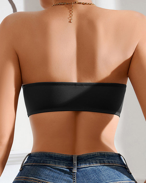 Lingerie Sluiting Voorzijde Zonder Beugels Mouwloos