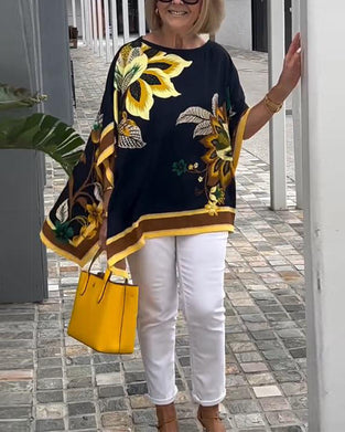 Losse Casual Blouse Met Print