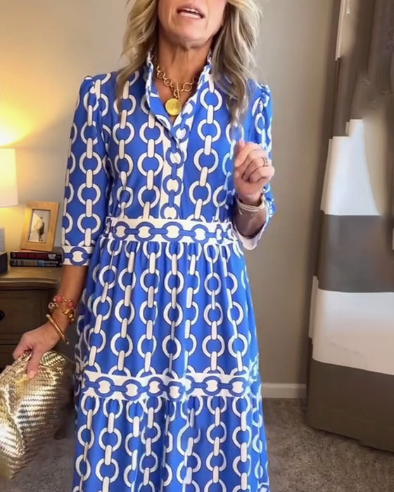 Jurk Casual Vakantie Boho