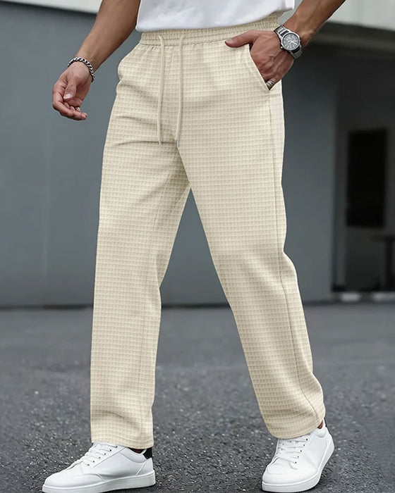 Broek Effen Heren Sweatshirt