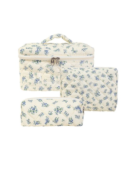 Tredelt cosmetische veskesett