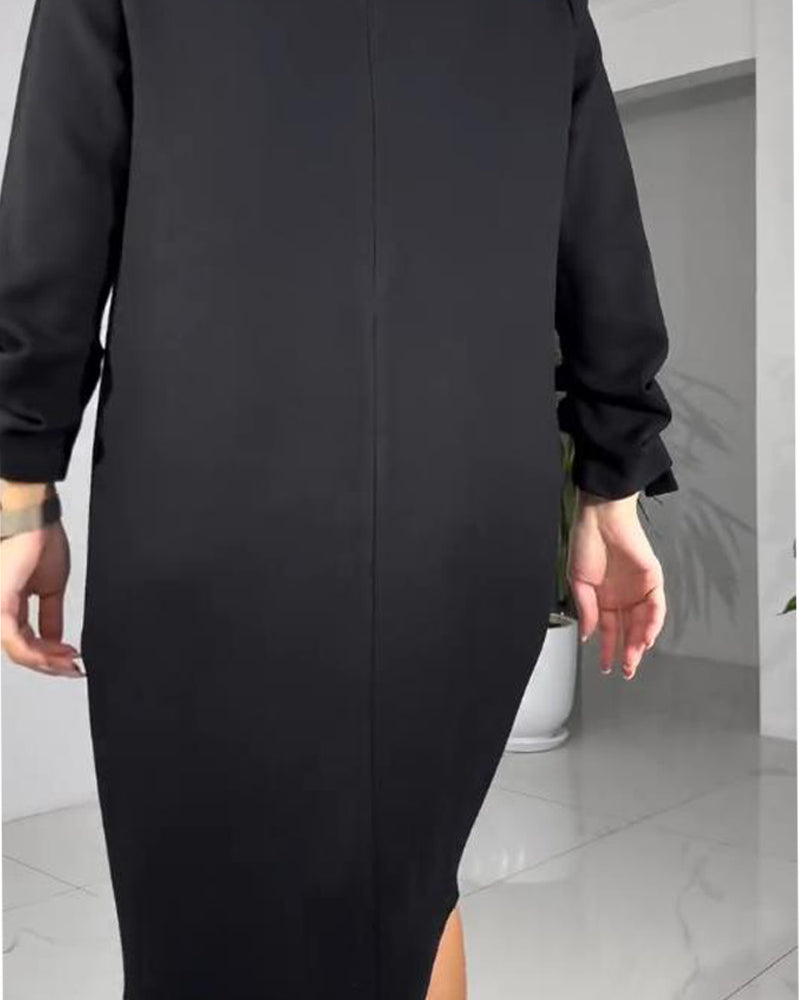 Jurk Met Gesofistikeerde Stijl En Elegante Sfeer