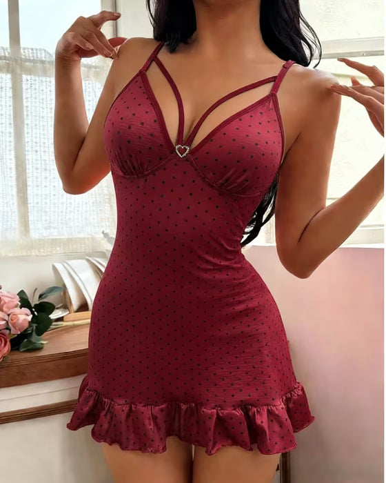 Jurk Sexy Spaghettibandjes Slaap