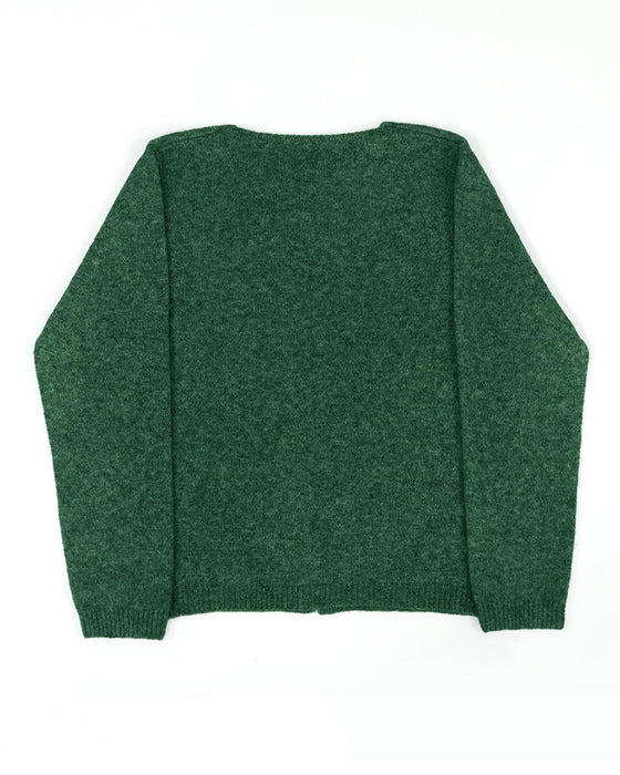 Pullover Knoop Onregelmatig Effen