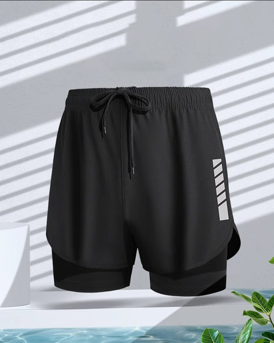 Heren Shorts Boxerstijl Dubbele Laag Bescheidenheid
