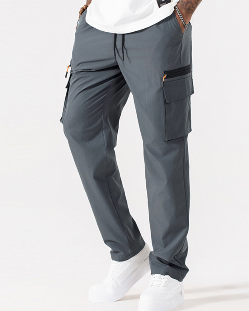 Broek Los Casual Meerdere Zakken Cargo