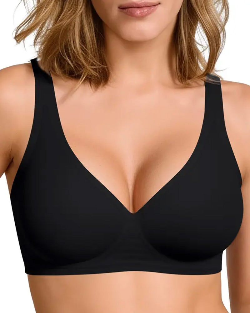 Lingerie Naadloos Beugelloos Brede Band Stipjes