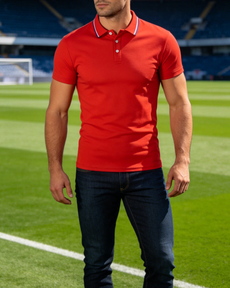 Shirt Rever Ademend Korte Mouw