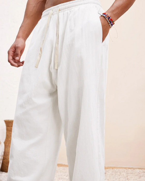 Broek Heren Casual Rechte Pijp