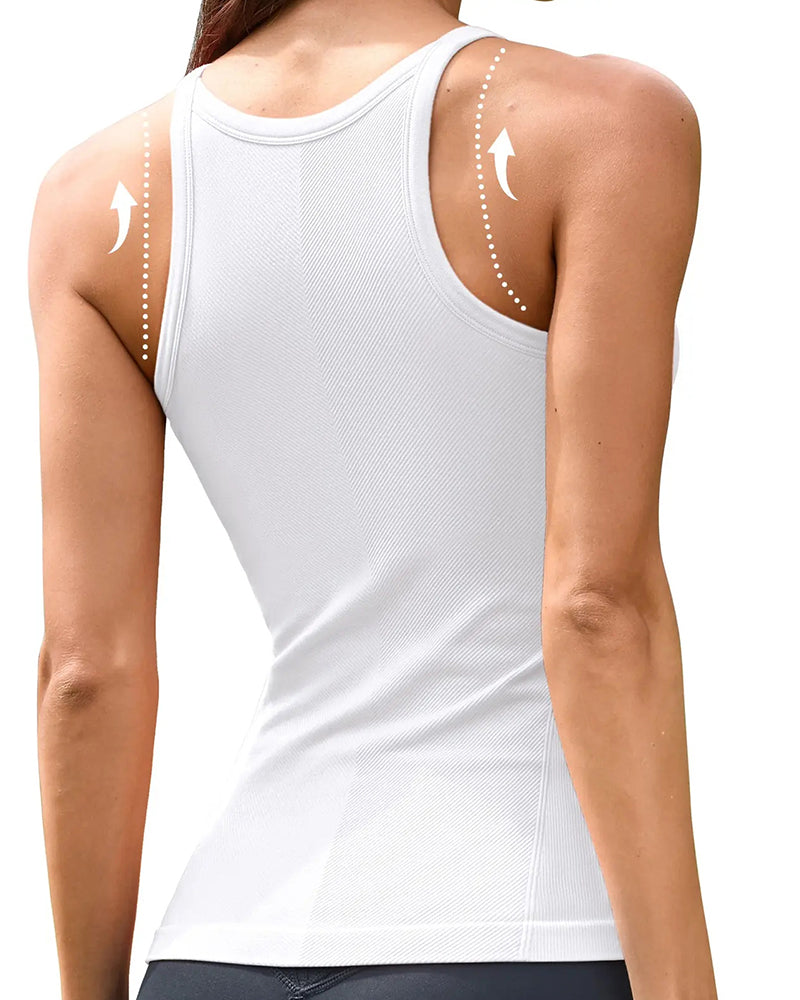Camitop Met Ingebouwde Bh En Racerback Sport