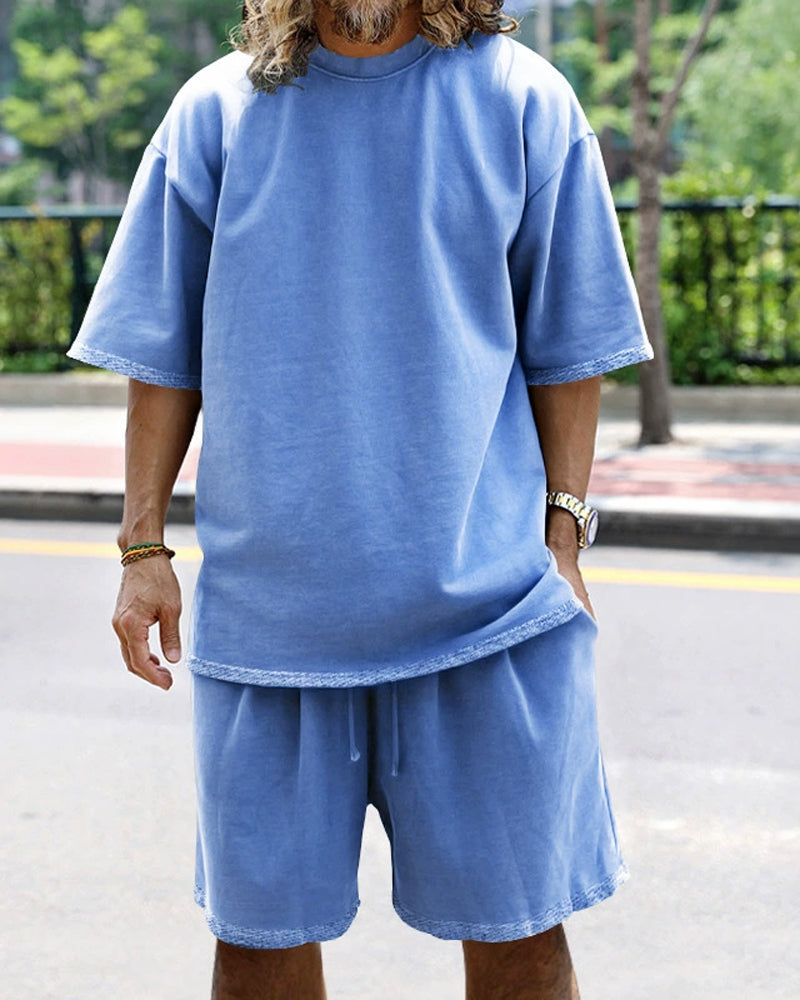 Casual Effen Mouwloze Sportsets