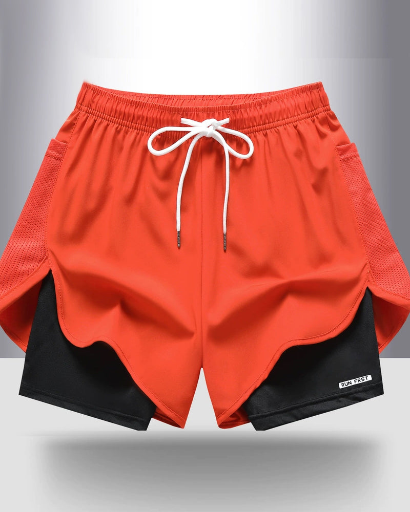 Shorts Ademend Snel Drogend Dubbellaags