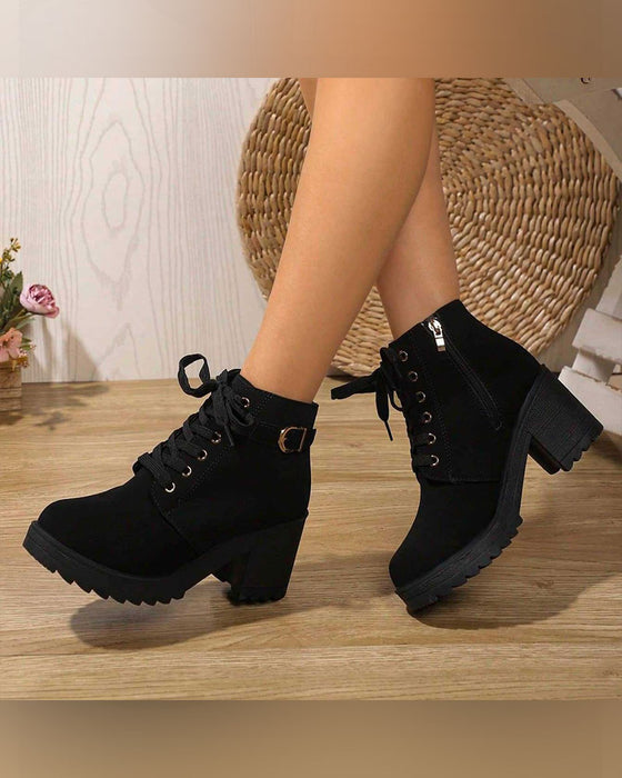 Chunky Platform Enkelbottines