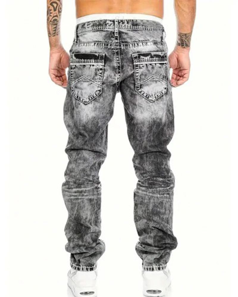 Jeans Casual Hip-Hop