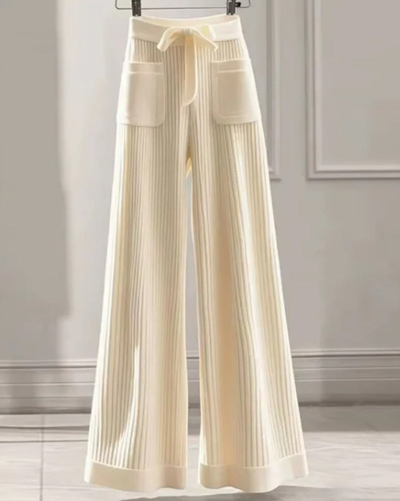 Set Effen Kleur Elegante Tweedelig