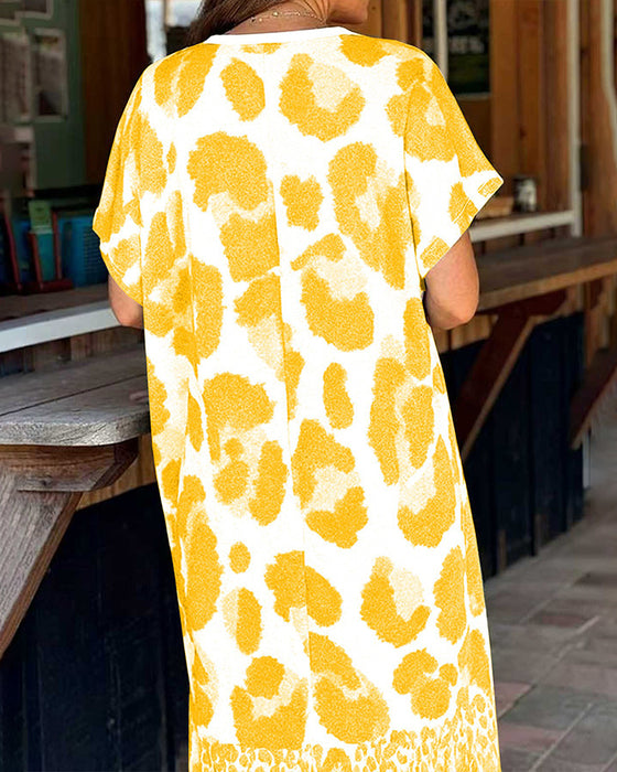 Jurk Los Luipaard Afdruk