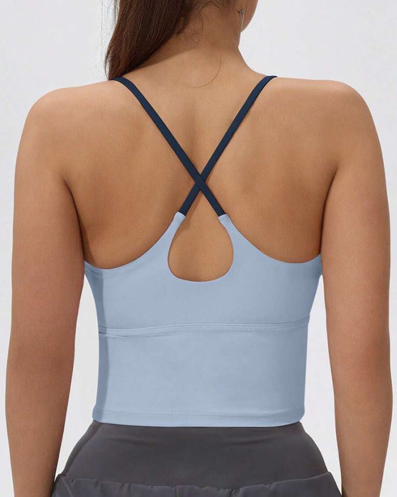 Sport Tanktop Met Geïntegreerde Borstpads