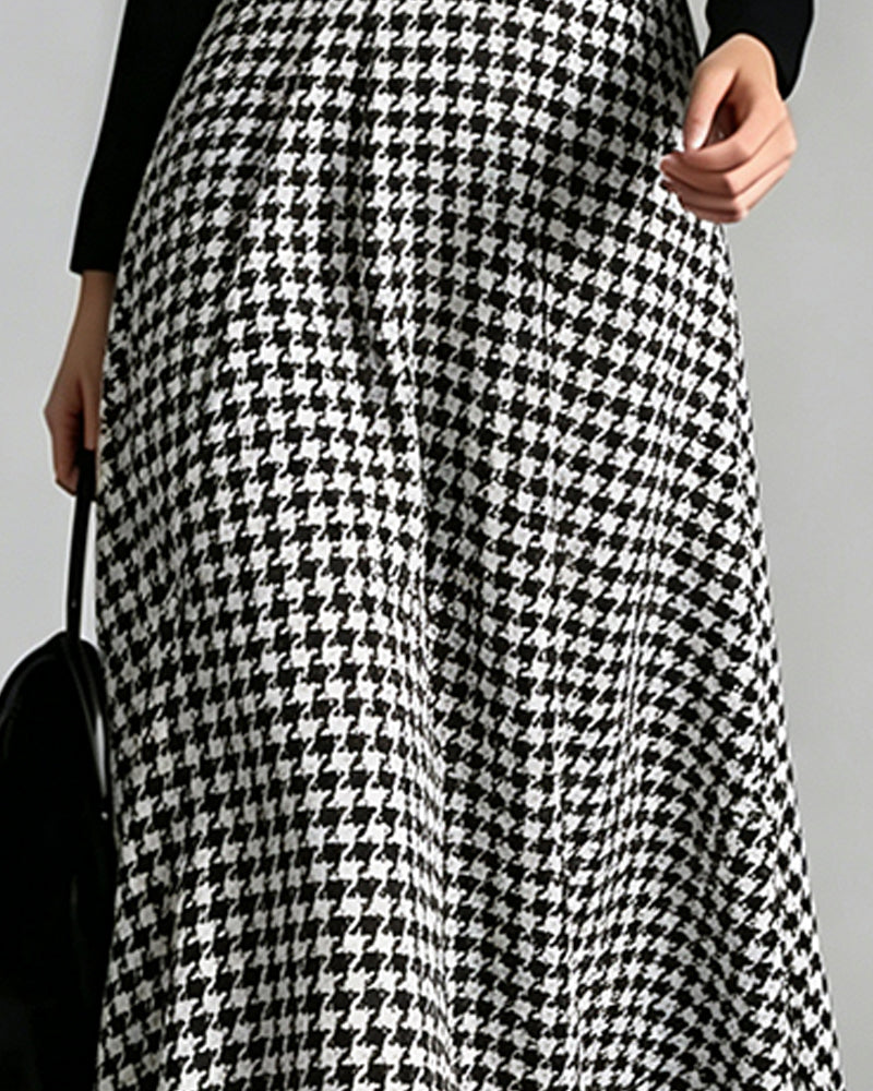 Jurk Patchwork Lange Mouw